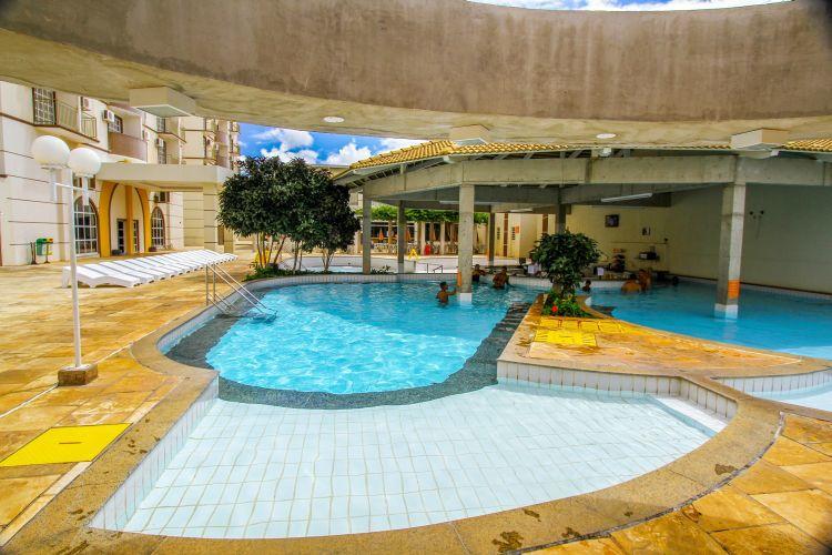 Diroma Exclusive - Piscinas Termais 24 Horas, Sauna, Copa Da Mamae, Limpeza Diaria, Estacionamento Gratis! Caldas Novas Exterior foto